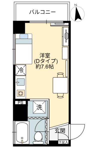 2階の間取り図
