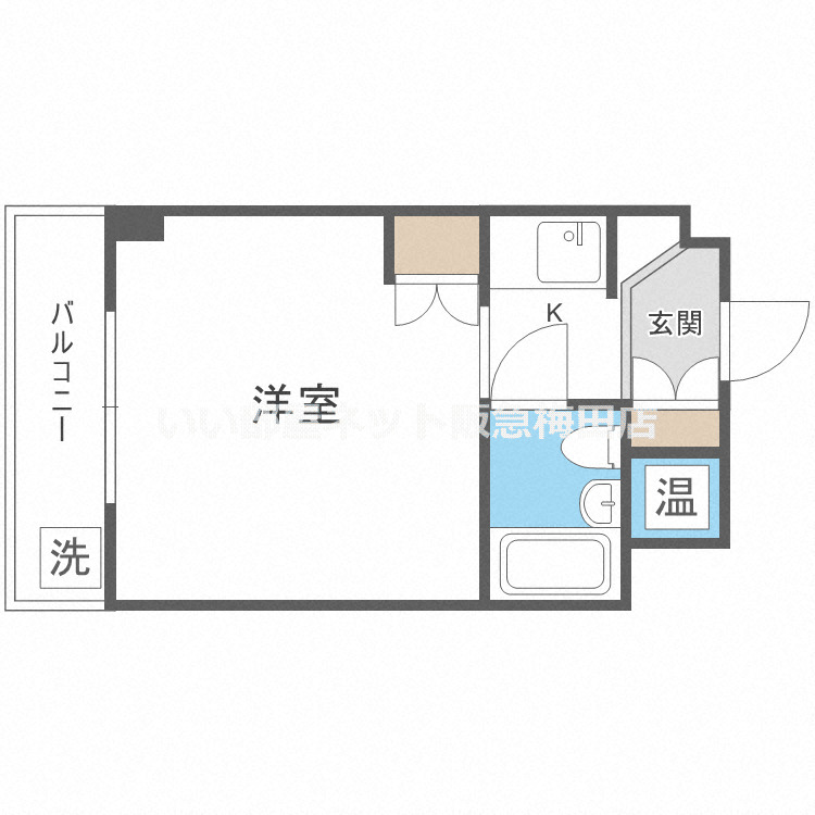 2階の間取り図