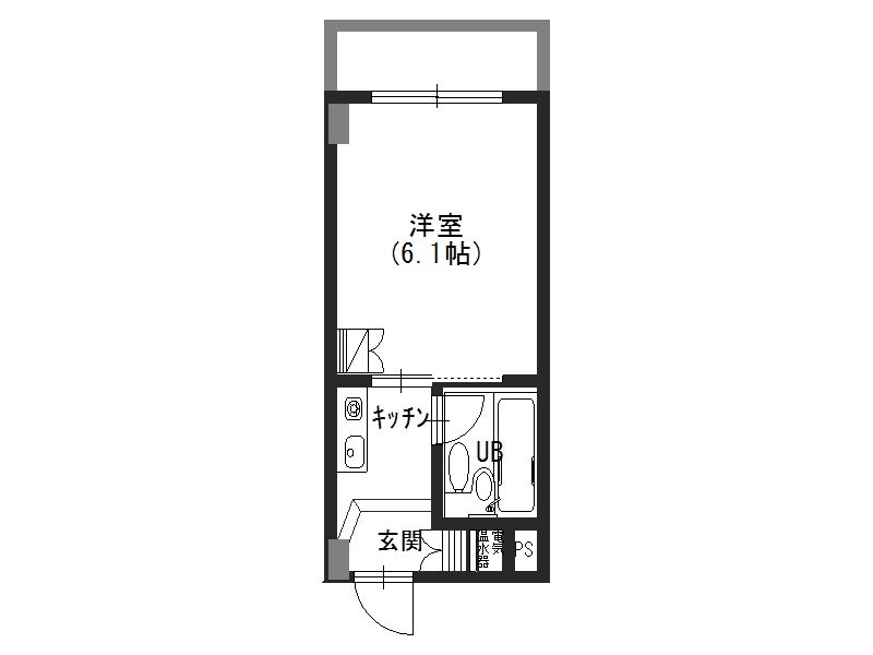 2階の間取り図