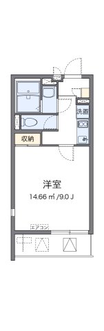 2階の間取り図