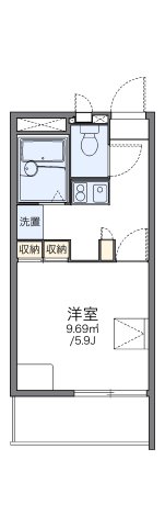 2階の間取り図