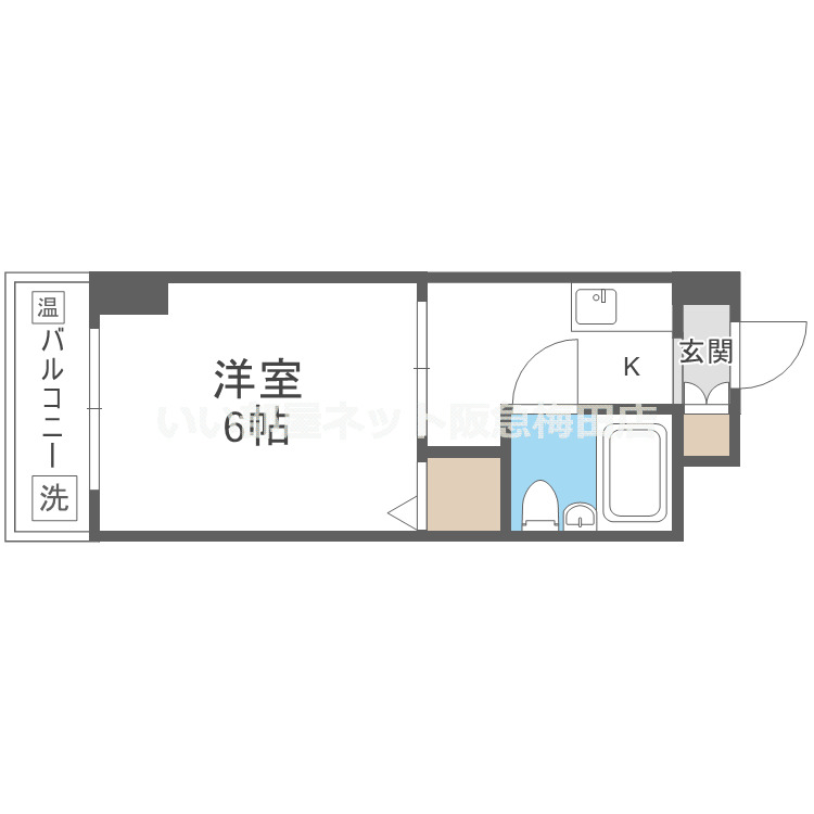 1階の間取り図