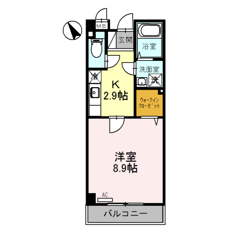 3階の間取り図