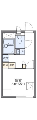 2階の間取り図