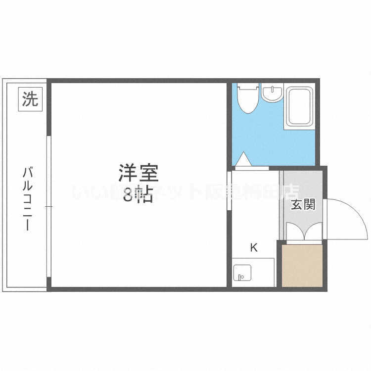 3階の間取り図