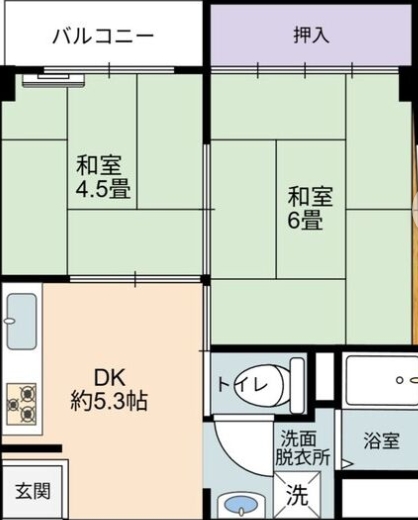 3階の間取り図