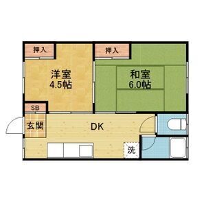 1階の間取り図