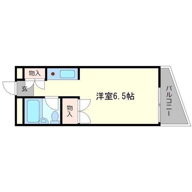2階の間取り図