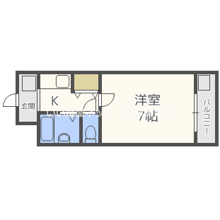 2階の間取り図