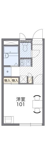 代表的な間取のため実際の間取とは異なる場合があります