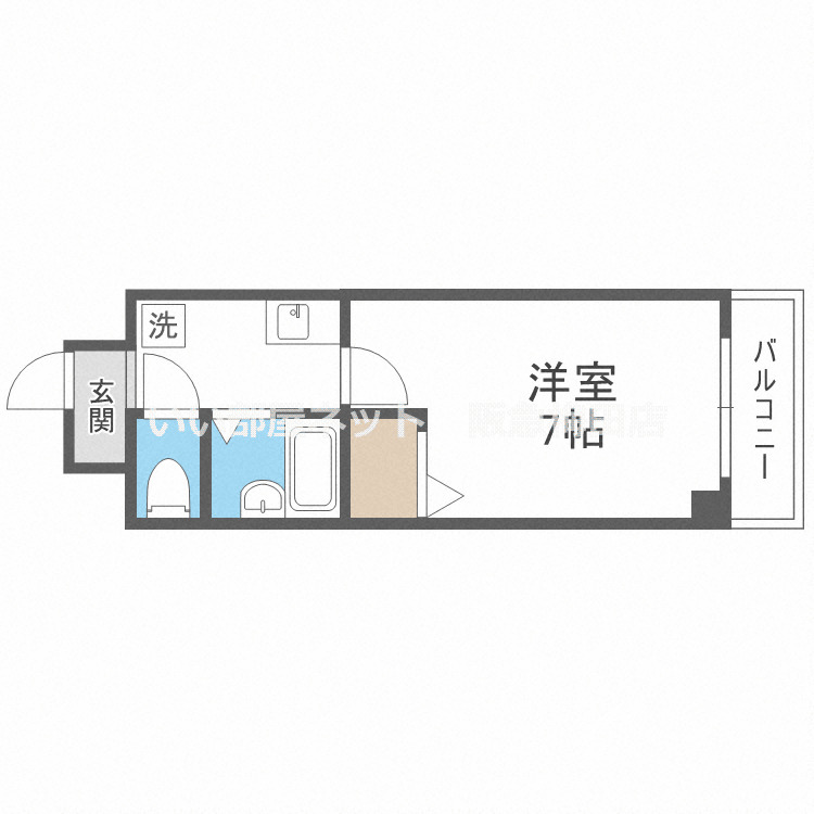 5階の間取り図