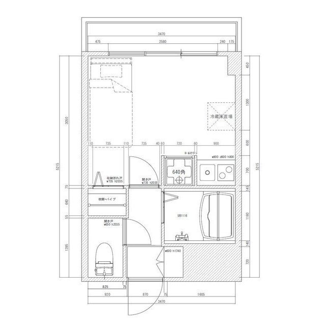 3階の間取り図