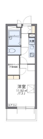代表的な間取のため実際の間取とは異なる場合があります