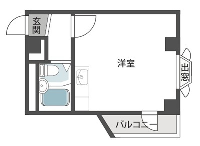 2階の間取り図