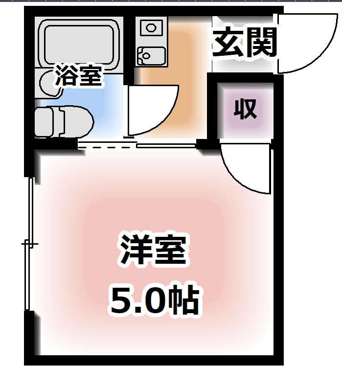 5階の間取り図