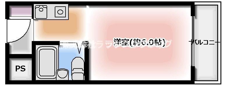 6階の間取り図