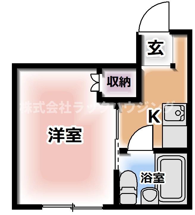 5階の間取り図