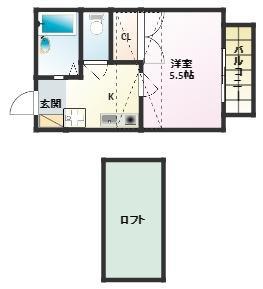 1階の間取り図
