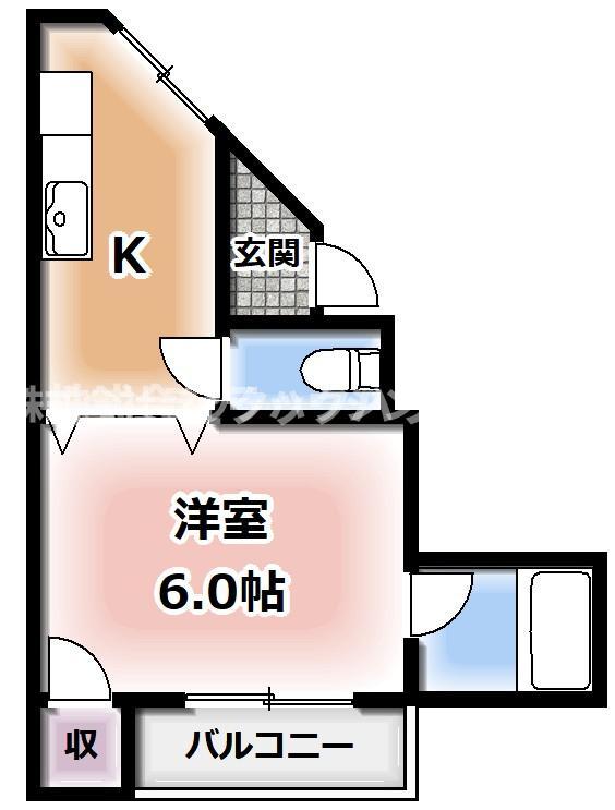 1階の間取り図