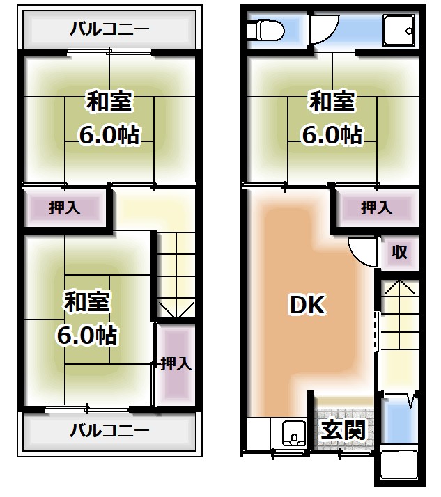 【お部屋探しはラックハウジングにお問合せ下さいませ】