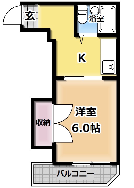 3階の間取り図