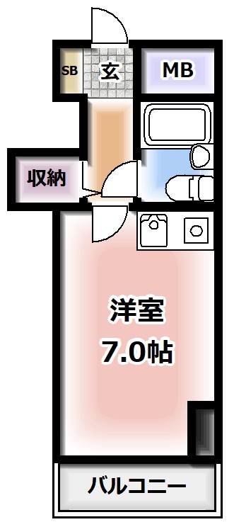 3階の間取り図