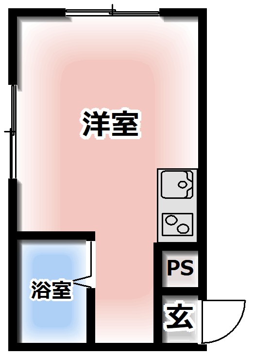 2階の間取り図