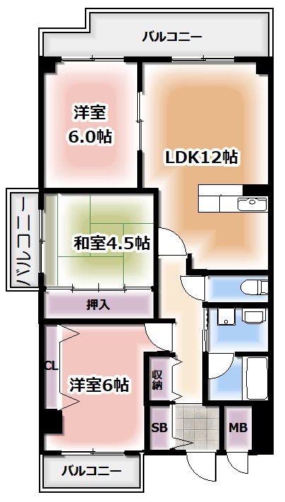 図面と現況が相違する場合は現況を優先とさせて頂きます。※反転タイプになります。