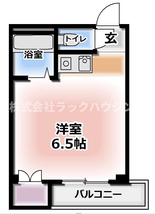 間取りは現況優先とさせていただきます。 【お部屋探しはラックハウジングにお問合せ下さいませ】