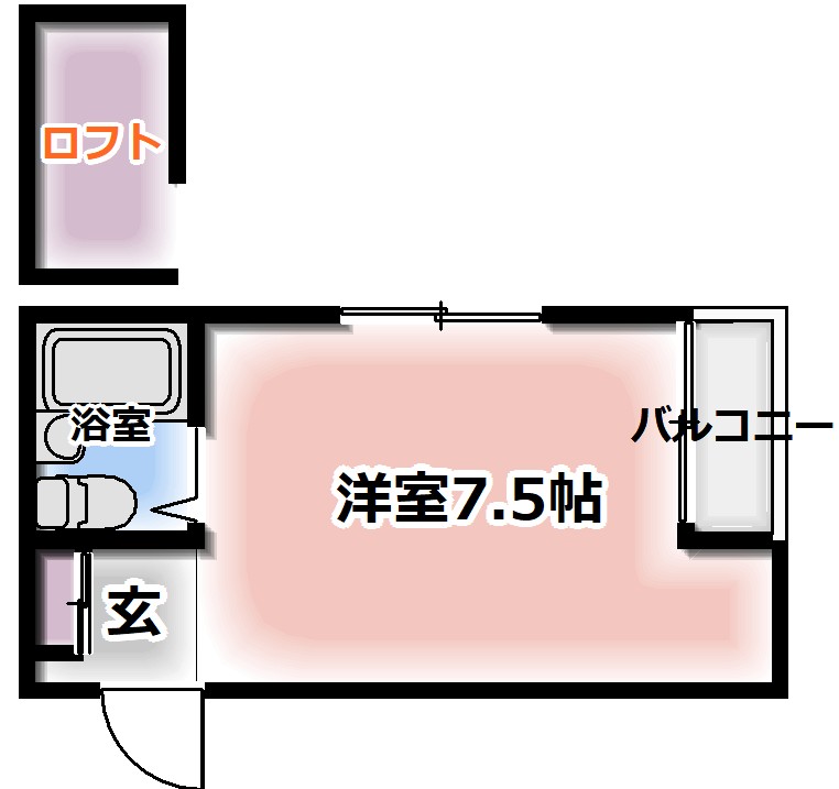 ※反転タイプになります。