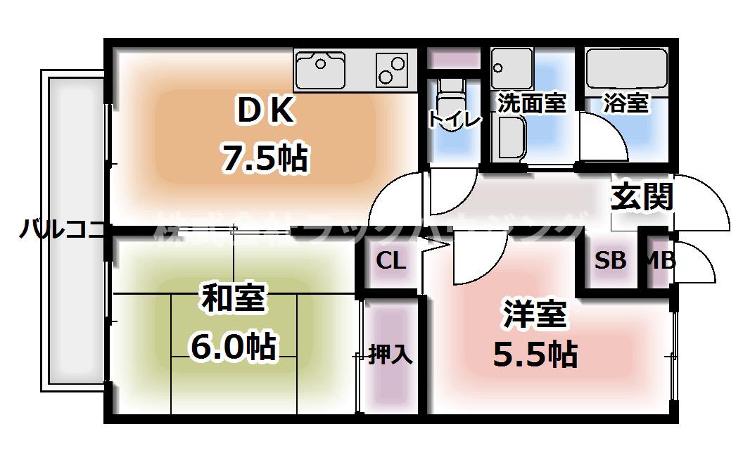【お部屋さがしはラックハウジングにお問合せ下さいませ♪】