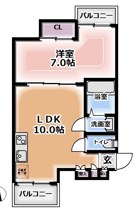 間取りは現況優先とさせていただきます。