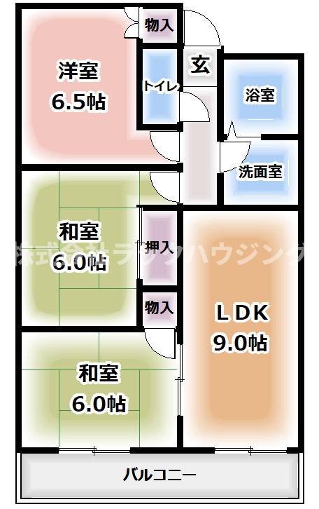 【お部屋探しはラックハウジングにお問合せ下さいませ】