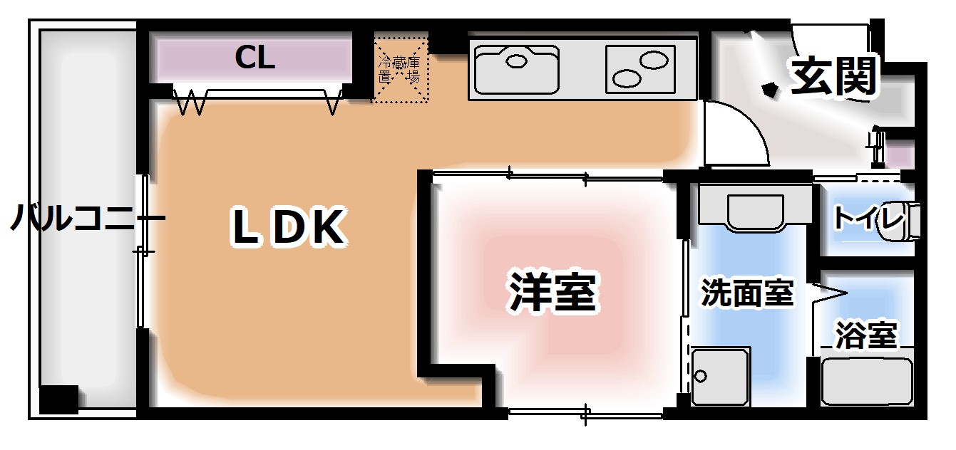 間取りは現況優先とさせていただきます。
