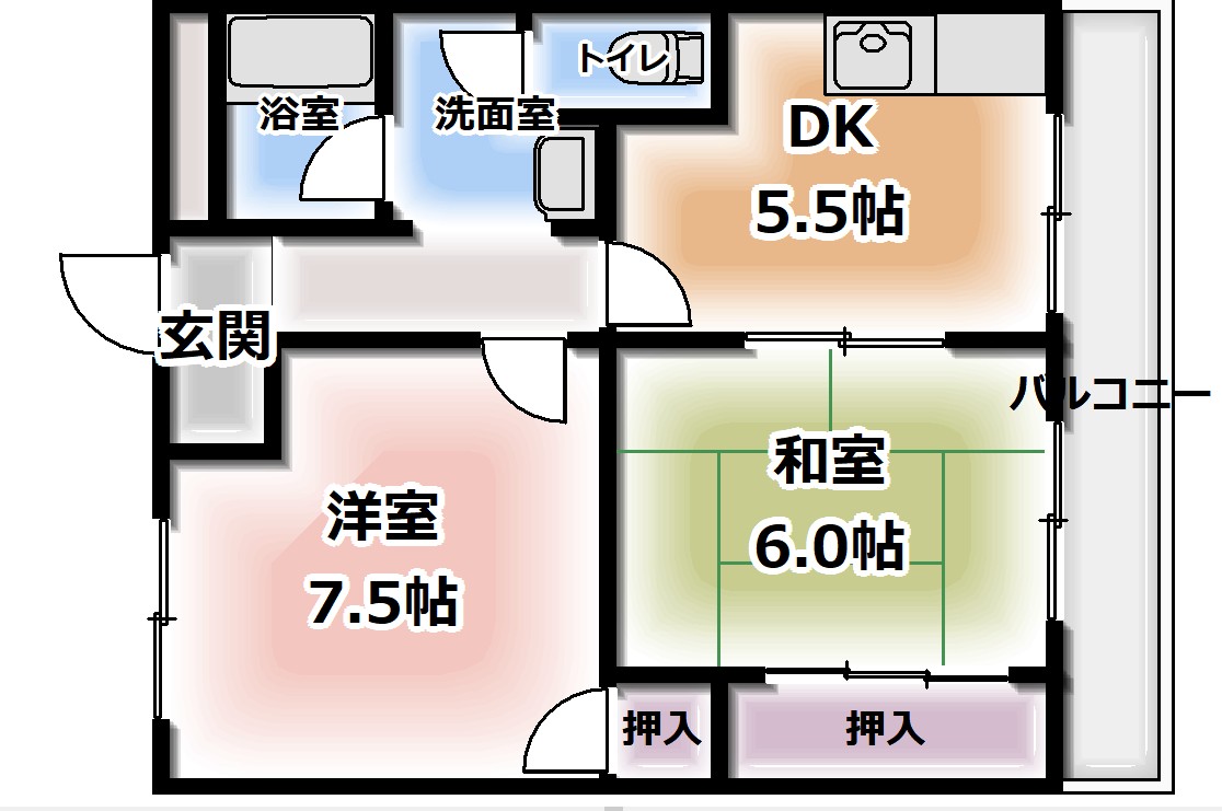 【お部屋探しはラックハウジングにお問合せ下さいませ】