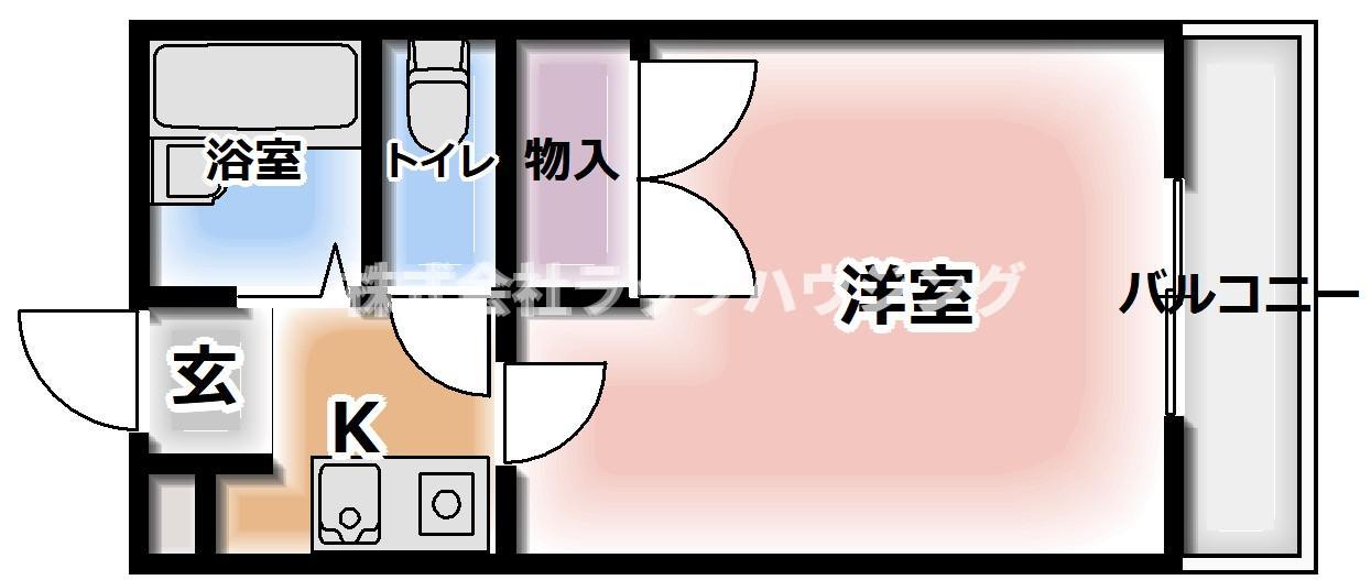※反転タイプになります。図面と現状が異なる場合は現状優先となります。