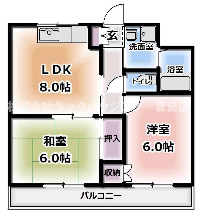 【お部屋さがしはラックハウジングにお問合せ下さいませ♪】