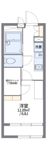 代表的な間取のため実際の間取とは異なる場合があります