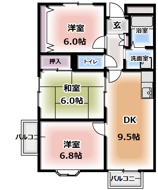 【お部屋さがしはラックハウジングにお問合せ下さいませ♪】