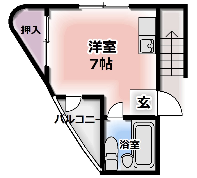3階の間取り図