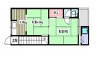 2階の間取り図