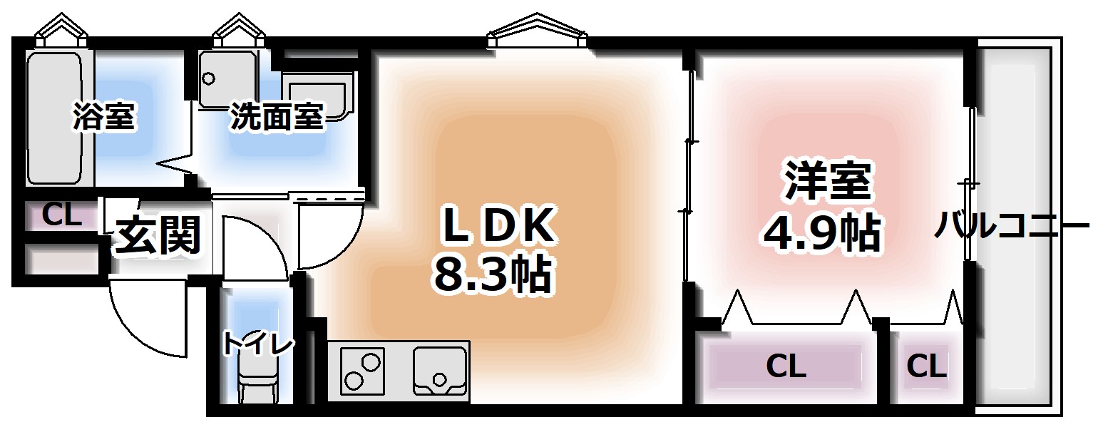 【お部屋探しはラックハウジングにお問合せ下さいませ】