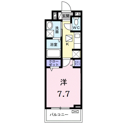 1階の間取り図