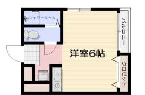 4階の間取り図