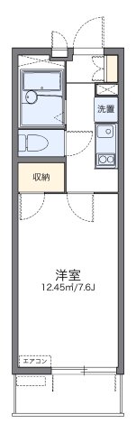 2階の間取り図