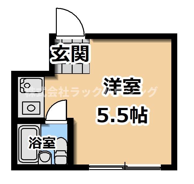1階の間取り図
