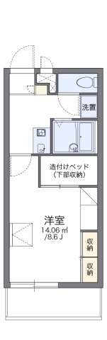 2階の間取り図