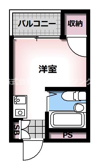 1階の間取り図