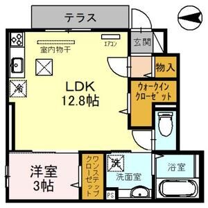1階の間取り図