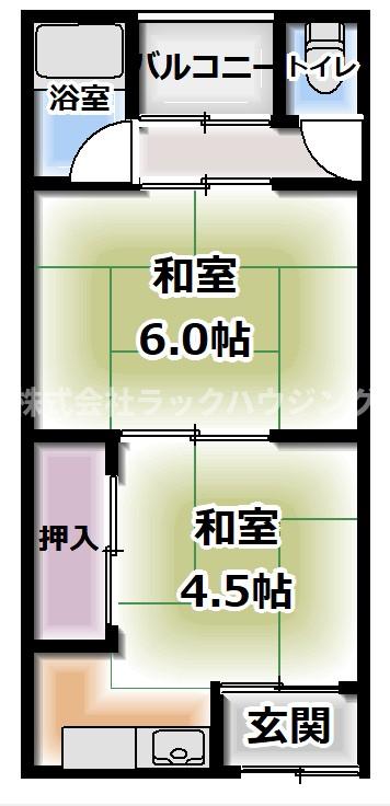 【お部屋さがしはラックハウジングにお問合せ下さいませ♪】